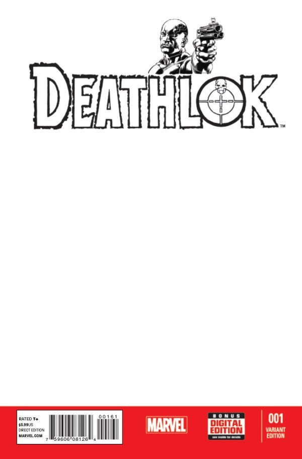 Deathlok (vol 5) #1 Blank Variant NM