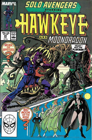 Solo Avengers starring Hawkeye and Moondragon (vol 1) #20 NM