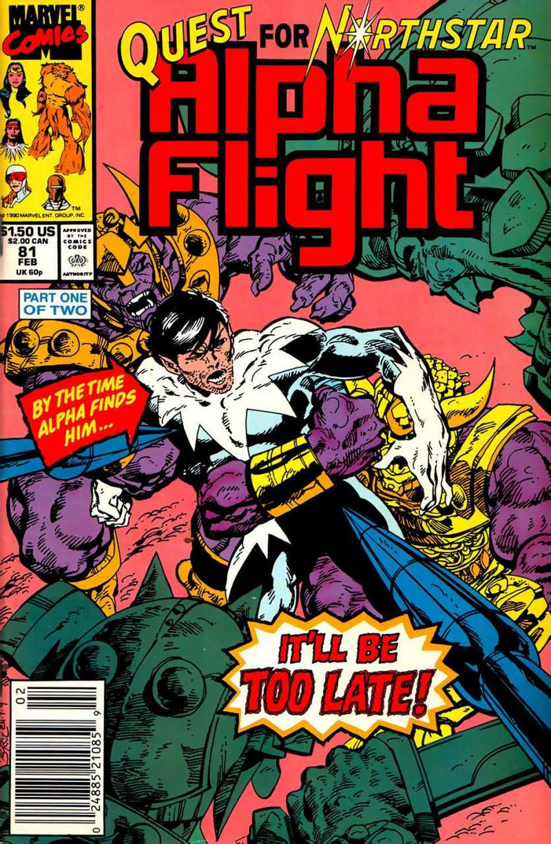 Alpha Flight (vol 1) #81 NM