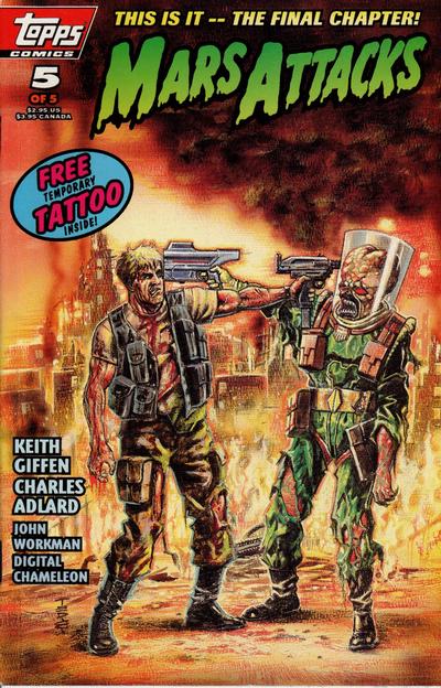 Mars Attacks #5 (of 5) NM