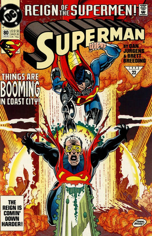 Superman (vol 2) #80 NM