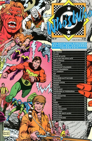 Who's Who: The Definitive Directory of the DC Universe 1985 #24 NM