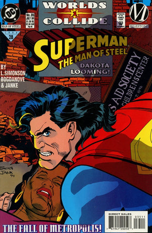 Superman: The Man of Steel #35 VF