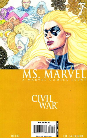 Ms. Marvel (vol 2) #7 CIvil War NM
