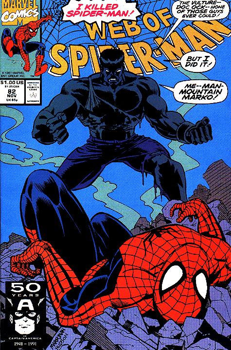 Web of Spider-Man (vol 1) #82 NM