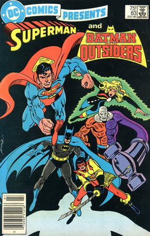 DC Comics Presents Superman and Batman and the Outsiders #83 VF