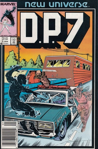 D.P.7 (vol 1) #3 VF