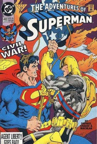 Adventures of Superman (vol 1) #492 NM