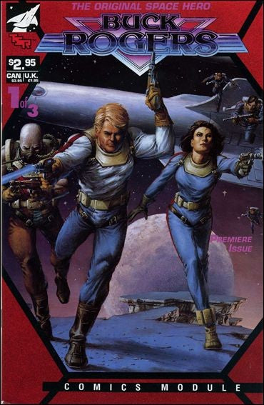 Buck Rogers Comics Module #1-3 Complete Set NM