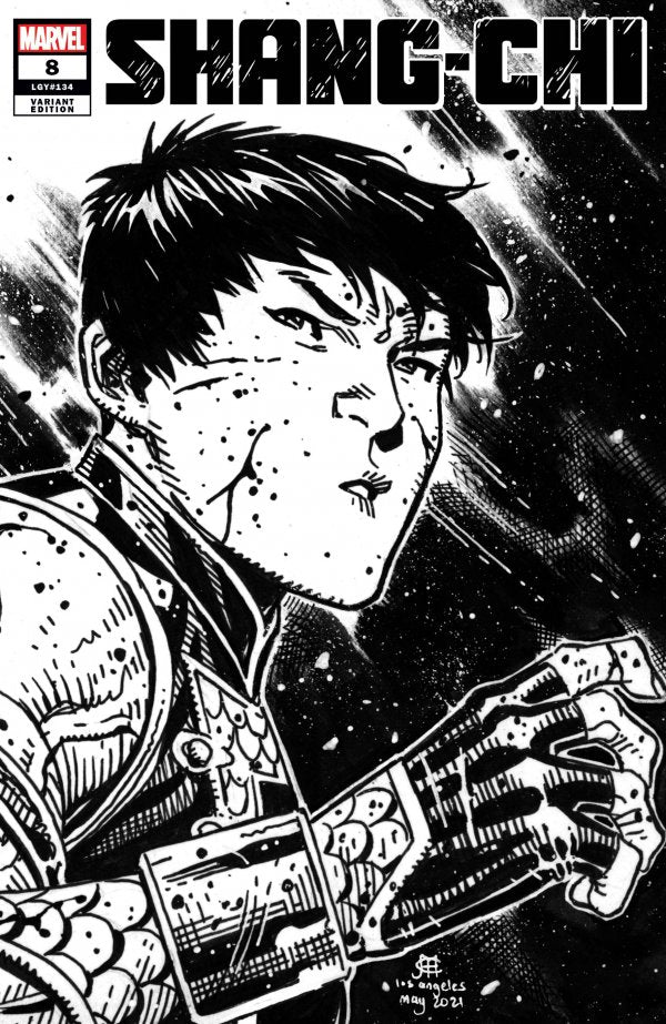 Shang-Chi (vol 2) #8 Cheung Headshot Variant NM