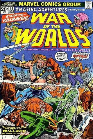 Amazing Adventures featuring War of the Worlds (vol 1) #23 VG