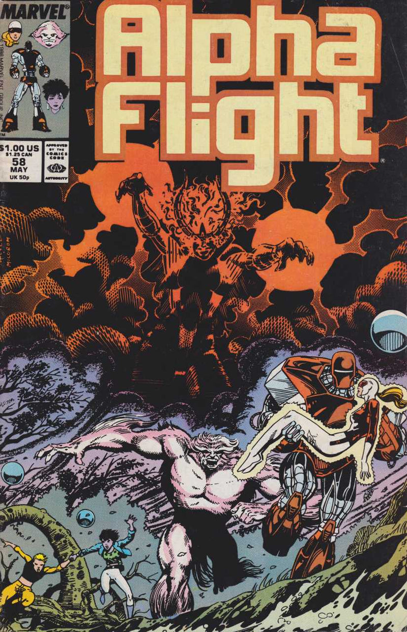 Alpha Flight (vol 1) #58 NM