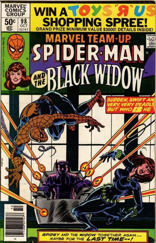 Marvel Team-Up featuring Spider-Man and Black Widow #98 NM