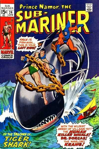 Sub-Mariner (vol 1) #24 GD