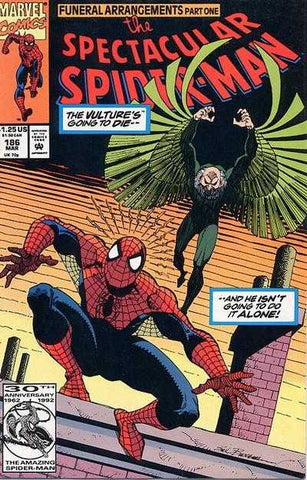 Peter Parker, The Spectacular Spider-Man (vol 1) #186 VF