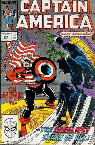 Captain America (vol 1) #344 VF