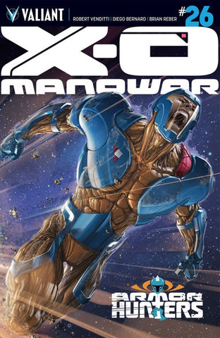 X-O Manowar (vol 3) #26 Chromium Crain Cover NM