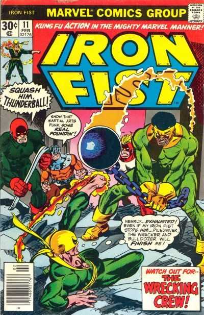 Iron Fist (vol 1) #11 VG/GD