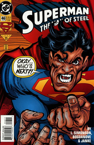 Superman: The Man of Steel #46 VF