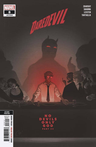Daredevil #8 2nd Printing (vol 6) NM
