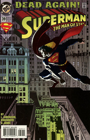 Superman: The Man of Steel #39 VF