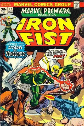 Marvel Premiere featuring Iron Fist #17 VG