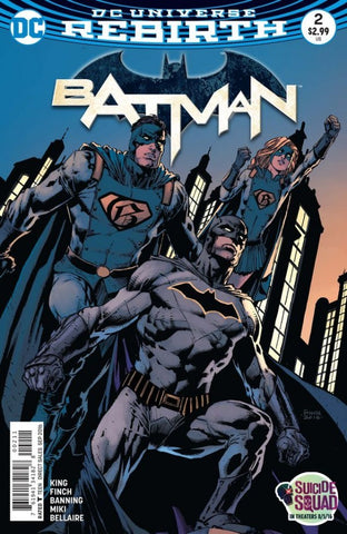 Batman Rebirth #2 NM