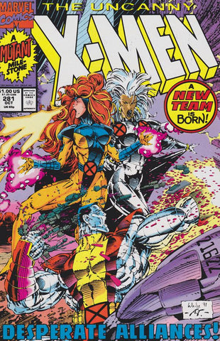 Uncanny X-Men #281 VF