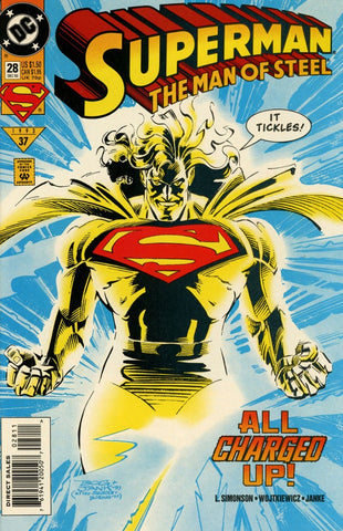 Superman: The Man of Steel #28 VF