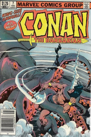 Conan the Barbarian Annual (vol 1) #7 VG