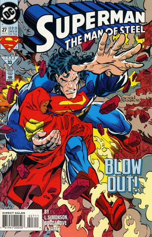 Superman: The Man of Steel #27 VF