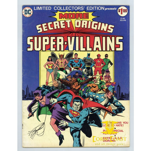 Limited Collectors Edition More Secret Origins Super-Villains C-45 VF-NM - Corn Coast Comics
