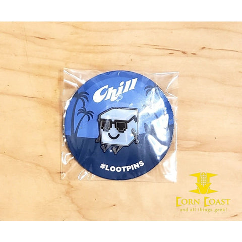 Loot Crate Chill ice cube pin - Toys & Models