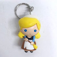 Disney Princess Cinderella with broom Keychain