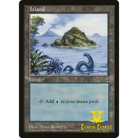 Magic the Gathering Island Oversized 6x9 Card (LP) - Card 