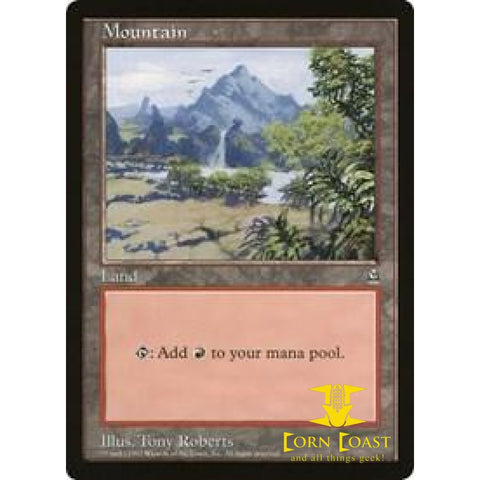 Magic the Gathering Mountain Oversized 6x9 Card (LP) - Card 