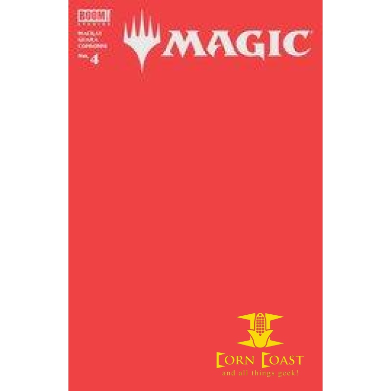 MAGIC THE GATHERING (MTG) #4 CVR C BLANK SKETCH CVR - Back 