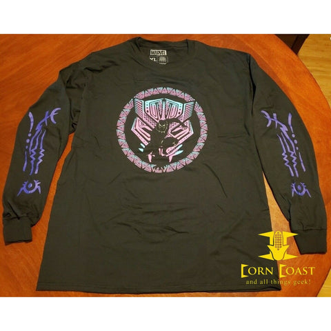 Marvel Black Panther Loot Crate Exclusive M Long Sleeve 