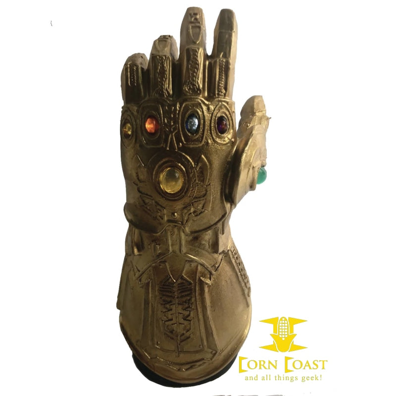 MARVEL CINEMATIC INFINITY GAUNTLET LED PX DESK MONUMENT - 