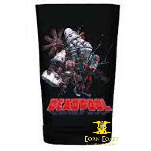 Marvel DEADPOOL BLACK PINT GLASS - Novelties