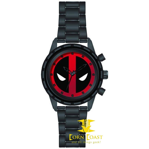 Marvel Deadpool Black Wrist Watch - Back Issues