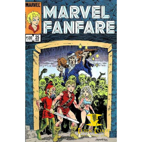 Marvel Fanfare (1982 1st Series) #25 - Back Issues