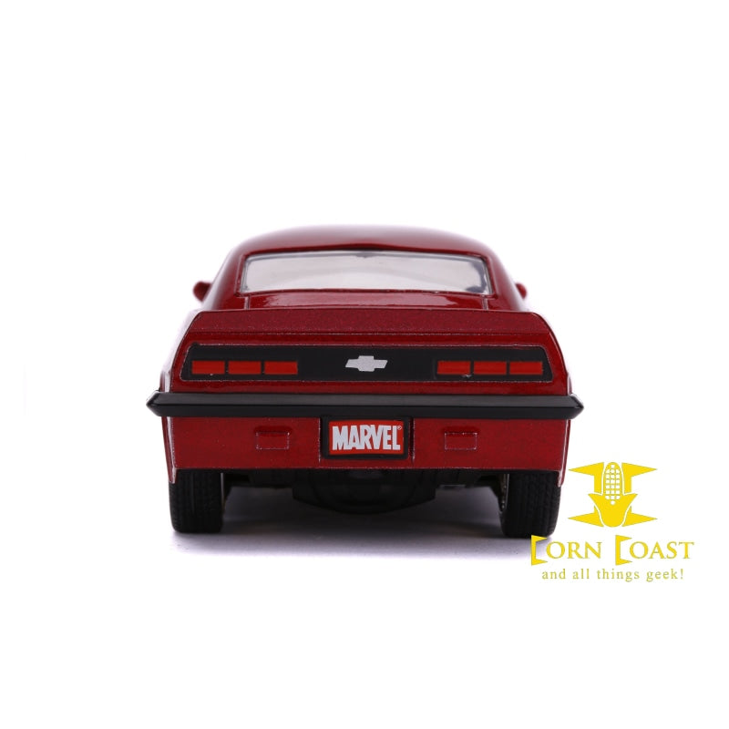 MARVEL IRON MAN 1969 CHEVY CAMARO 1/32 VEHICLE - Toys & 
