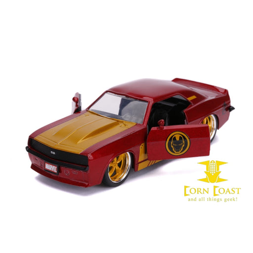 MARVEL IRON MAN 1969 CHEVY CAMARO 1/32 VEHICLE - Toys & 