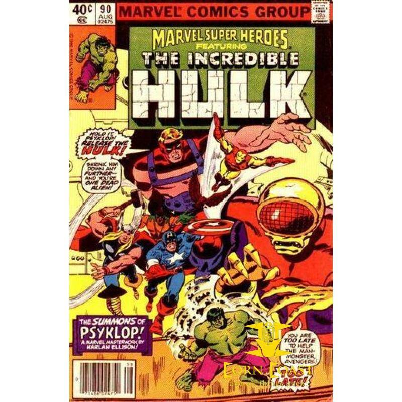 Marvel Super Heroes (1967 1st Series) #90 VF - Back Issues