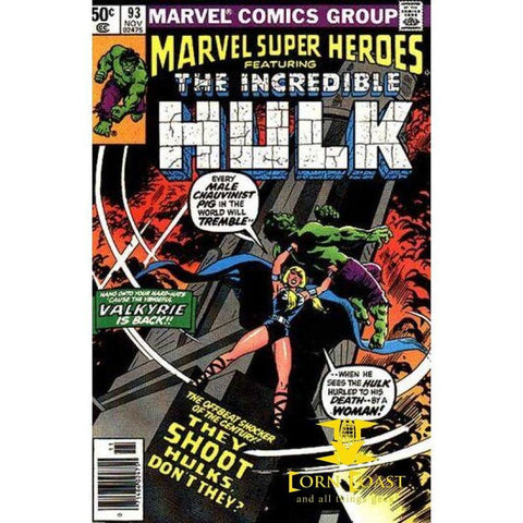 Marvel Super Heroes (1967 1st Series) #93 VF - Back Issues