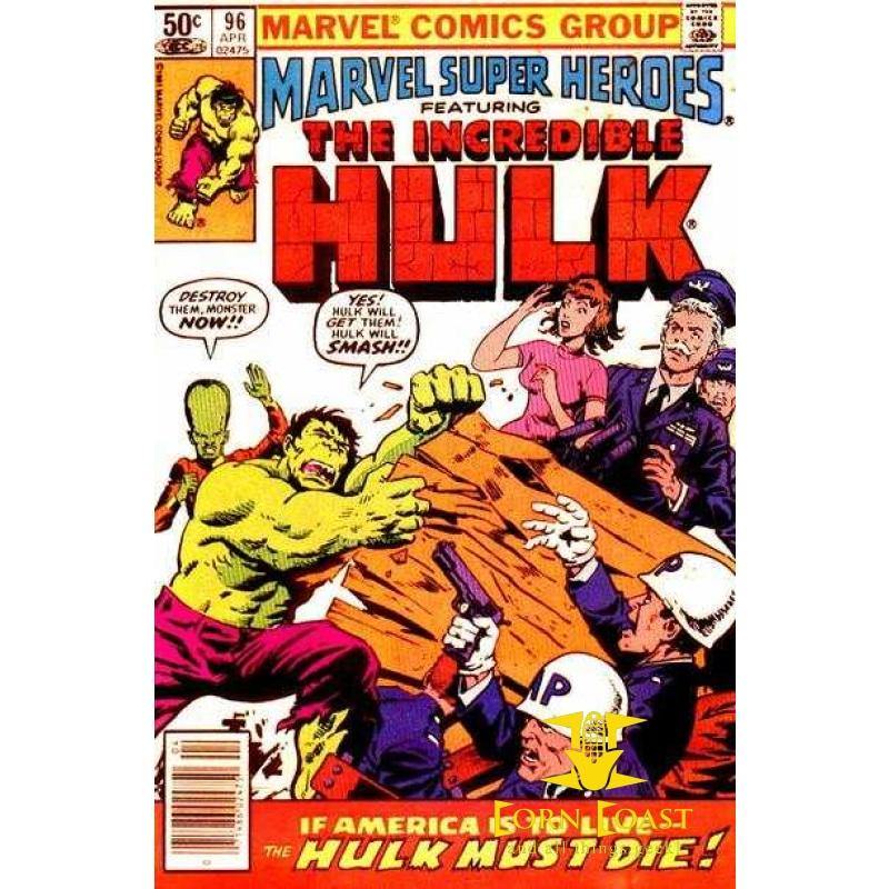 Marvel Super Heroes (1967 1st Series) #96 VF - Back Issues