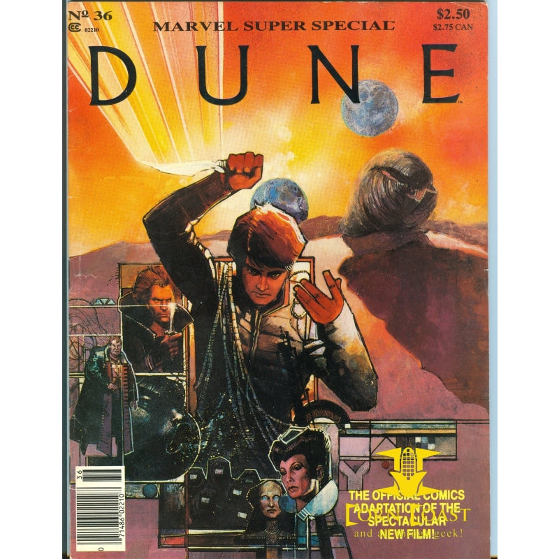 MARVEL SUPER SPECIAL #36 8.0 DUNE MOVIE ADAPTATION MAGAZINE 