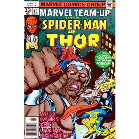 Marvel Team-Up featuring Spider-Man and Thor #70 NM - Back 