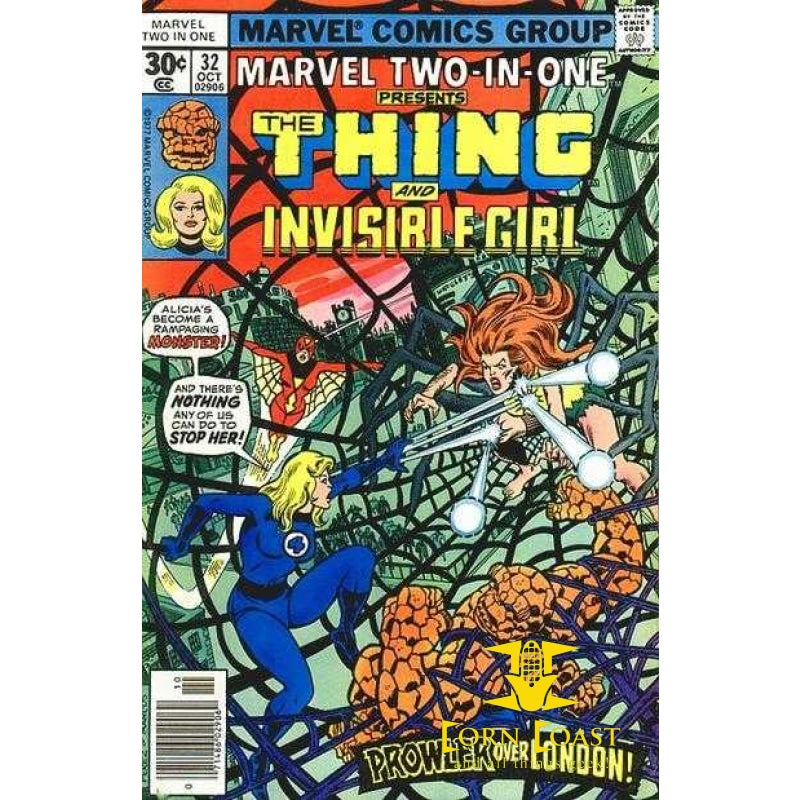 Marvel Two-in-One #32 VF - Back Issues